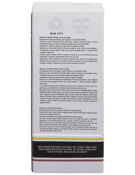 Intea Azufre Veri Locion Anti-Caída 400Ml