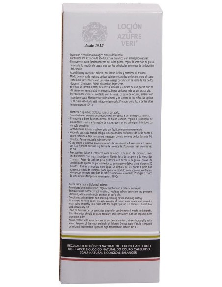 Intea Azufre Veri Locion Anti-Caída 750Ml