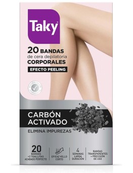 Carbon Activado Bandas Cera...