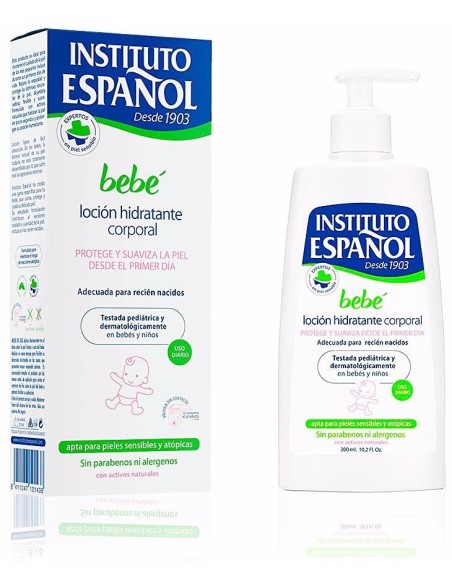 Instituto Español Bebé Loción Corporal Hidratante Recién Nacido 300Ml