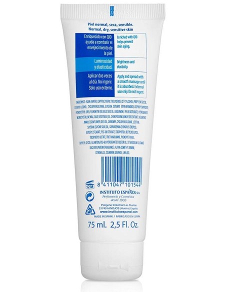 Instituto Español Manos Perfectas Hidratante Reforzado Con Q10 75Ml