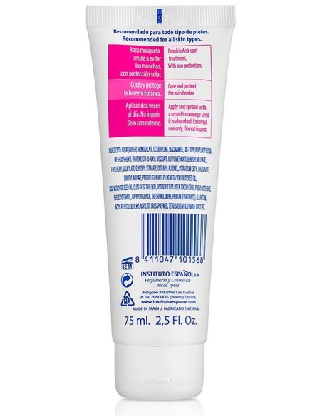 Instituto Español Crema De Manos Rosa Mosqueta Spf20 75Ml