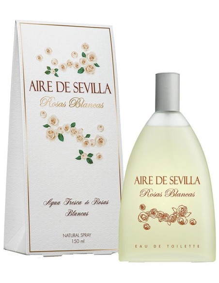 Aire De Sevilla Rosas Blancas Eau De Toilette Vaporizador 150 Ml
