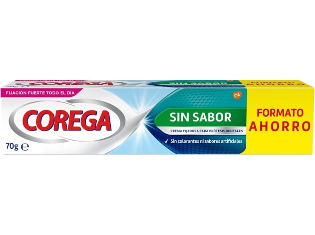 Corega Sin Sabor Crema 70 gramos