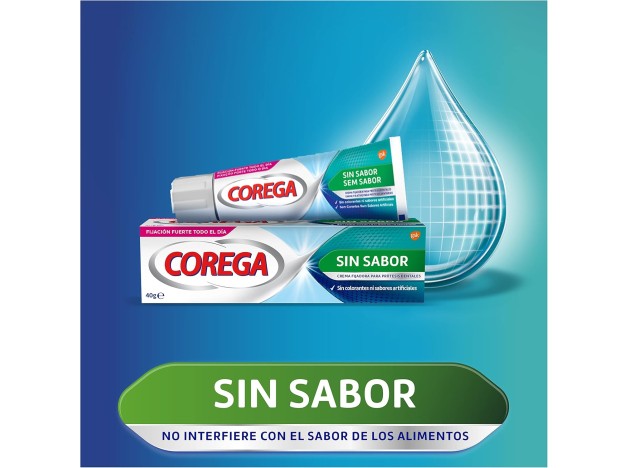 Corega Sin Sabor Crema 40 gramos