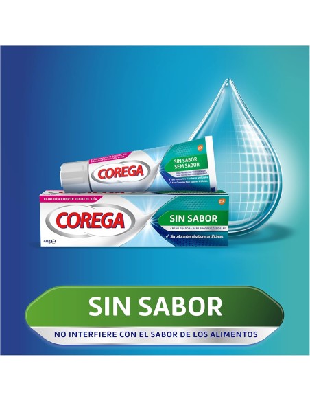 Corega Sin Sabor Crema 40 gramos