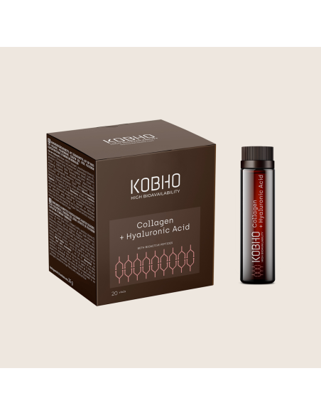 Kobho Collagen + Hyaluronic Acid 20 Viales 25 ml