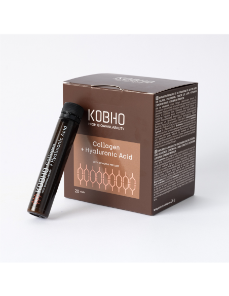Kobho Collagen + Hyaluronic Acid 20 Viales 25 ml
