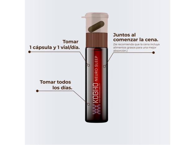Kobho Neuro Sleep 28 Cápsulas + 28 Viales