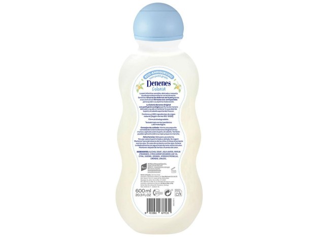 Denenes Colonia Muy Suave 600 Ml