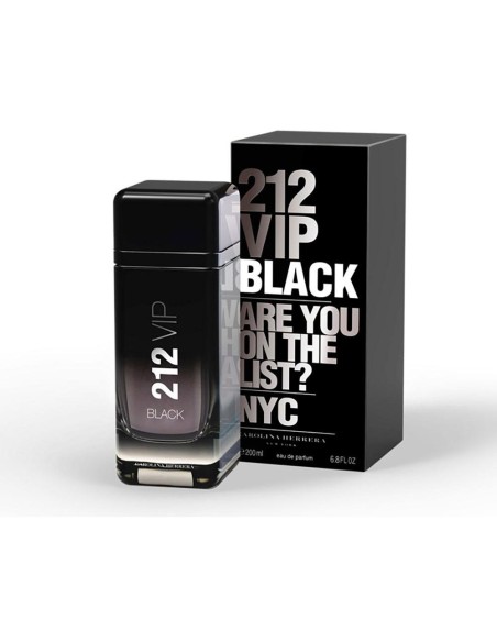 Carolina Herrera 212 Vip Black Eau De Parfum 200Ml Vaporizador