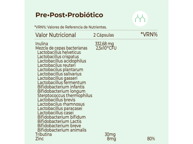 Kobho Pre·Post Probiotic 60 Cápsulas