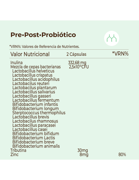 Kobho Pre·Post Probiotic 60 Cápsulas
