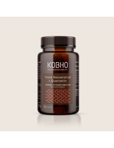 Kobho Trans Resveratrol+Quercetina 60 Cápsulas