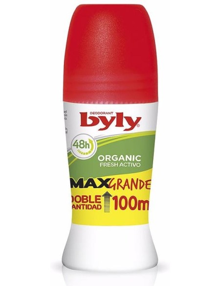 Byly Organic Max Deodorant Roll-On 100Ml