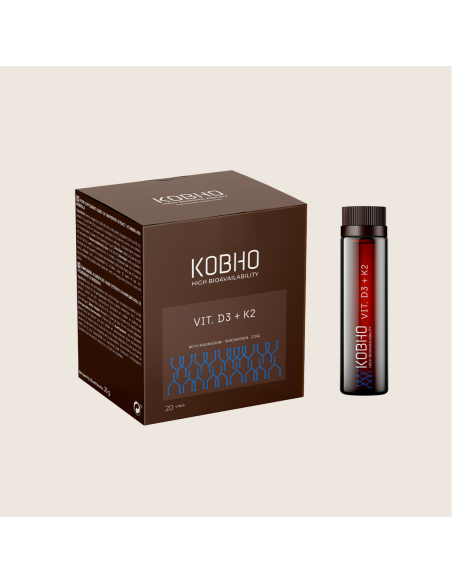 Kobho Vitamina D3 + K2 Líquido 20 Viales 25 ml