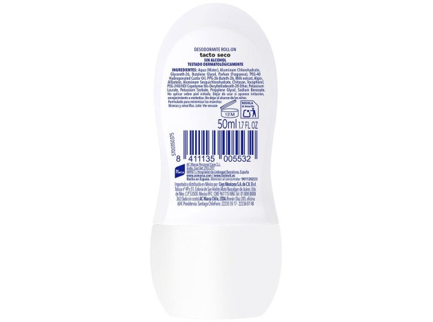 Lactovit Invisible Antimanchas Deo Roll-On 50 Ml
