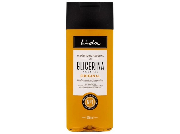 Lida Jabón 100% Natural Glicerina 600Ml