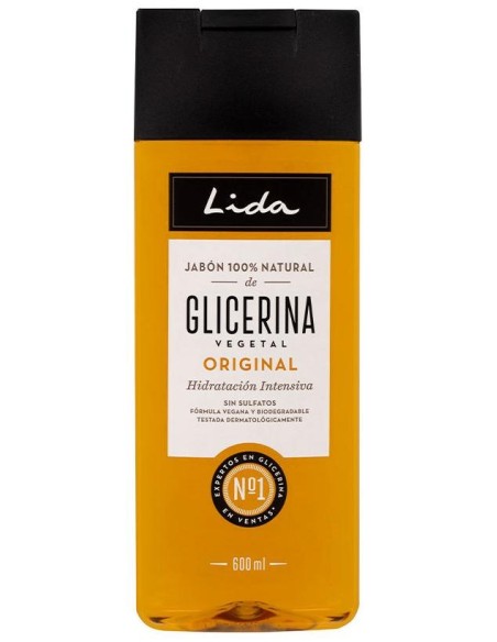 Lida Jabón 100% Natural Glicerina 600Ml