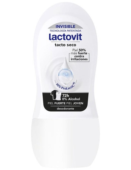 Lactovit Invisible Antimanchas Deo Roll-On 50 Ml