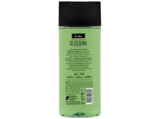 Lida Jabón 100% Natural Glicerina Y Aloe Vera...