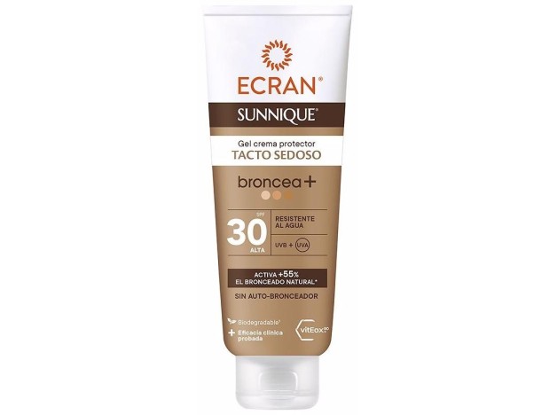 Ecran Sunnique Broncea+ Gel-Crema Spf30 250 Ml