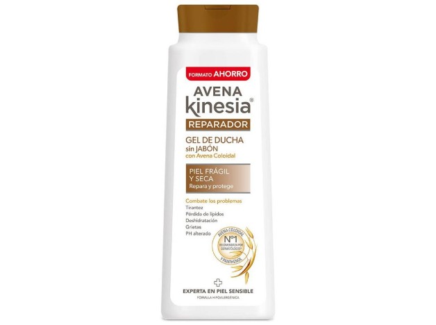 Avena Kinesia Reparador Gel Ducha Sin Jabón 750Ml