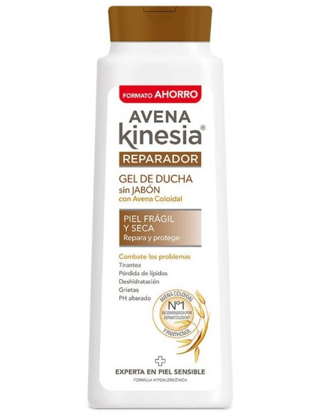 Avena Kinesia Reparador Gel Ducha Sin Jabón 750Ml