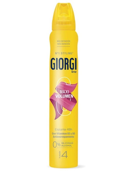 Giorgi Espuma Fijadora Nº4 Maxi-Volumen Xxl 250Ml