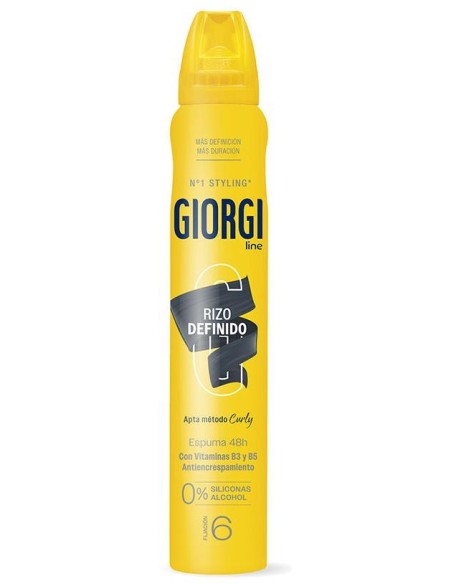 Rizo Definido Espuma Fijadora Método Curly Nº6 250 Ml