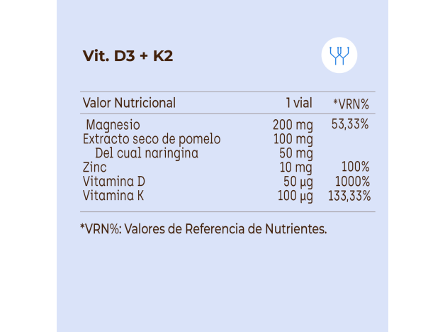 Kobho Vitamina D3 + K2 Líquido 20 Viales 25 ml