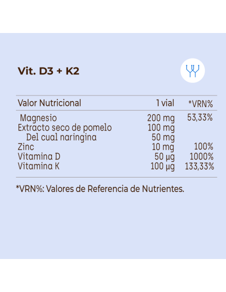 Kobho Vitamina D3 + K2 Líquido 20 Viales 25 ml
