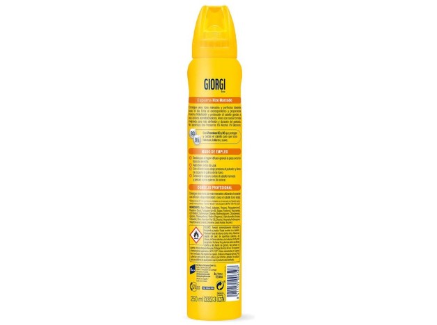 Giorgi Espuma Fijadora Método Curly Nº4 Rizos...