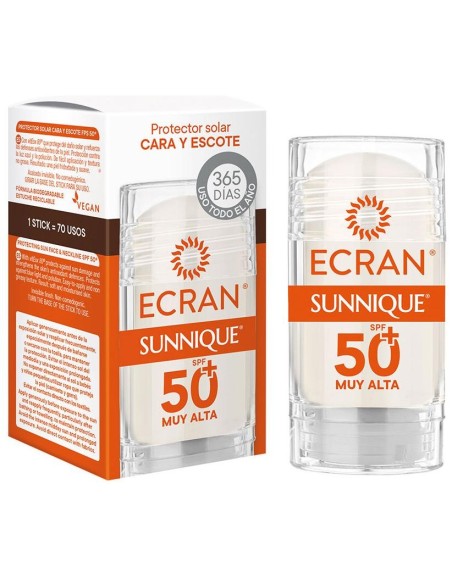 Ecran Sunnique Cara Y Escote Spf50+ Stick 30 Ml