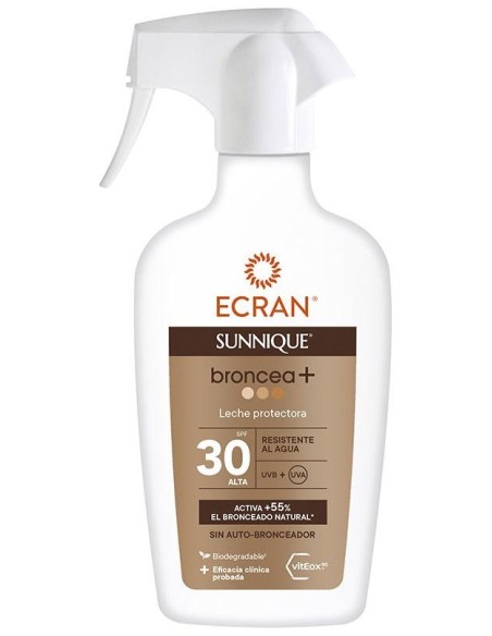 Ecran Sunnique Broncea+ Pistola Spf30 270 Ml