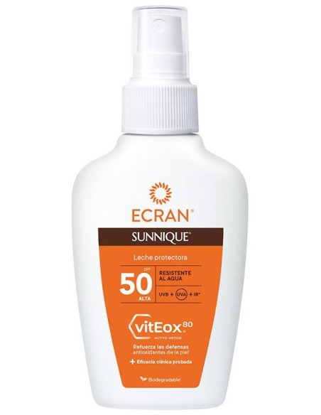 Ecran Sunnique Leche Protectora Spf50 Vapo 100 Ml