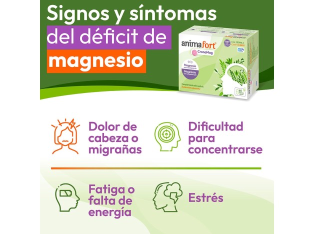 Niam Animafort Cronomag 60 Cápsulas Vegetales
