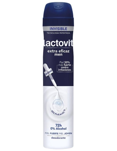 Lactovit Hombre Extra Eficaz 48H Desodorante Vaporizador 200 Ml