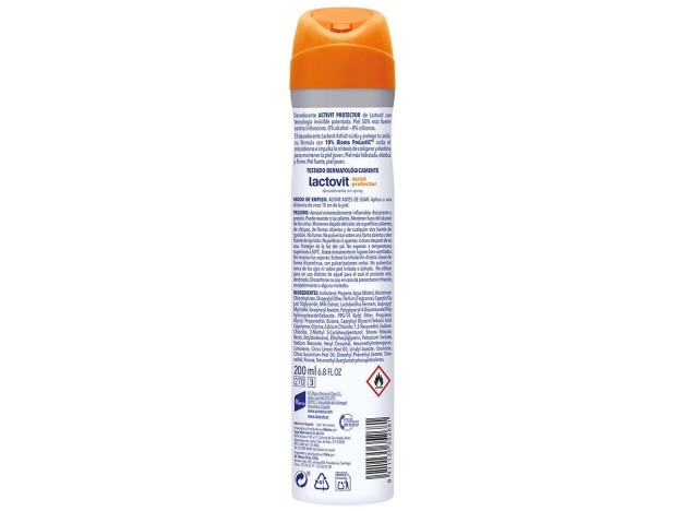 Activit Probiotic-L 0% Deo Vaporizador 200 Ml
