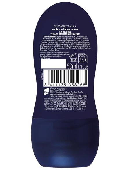 Lactovit Hombre Deo Roll-On 50 Ml