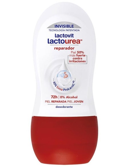 Lactovit Desodorante Lactourea Roll-On Rojo 50Ml