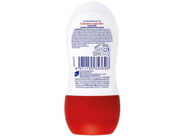 Lactovit Desodorante Lactourea Roll-On Rojo 50Ml