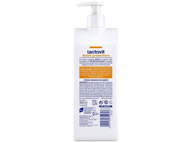 Lactovit Activit Protector Leche Corporal 400Ml