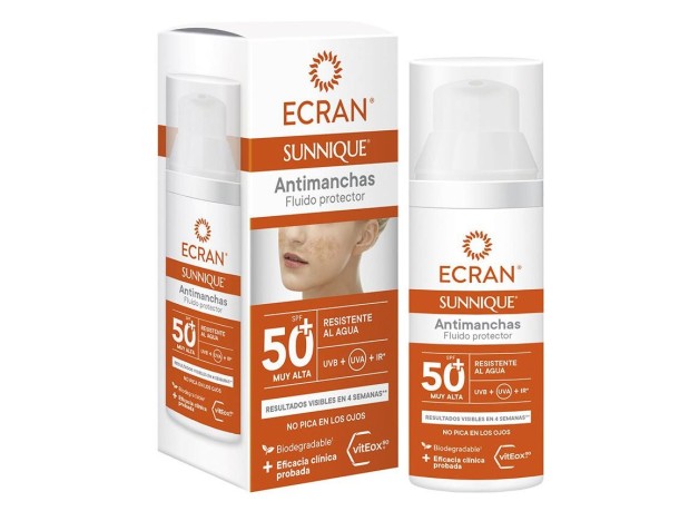 Ecran Sunnique Antimanchas Facial Spf50+ 50 Ml