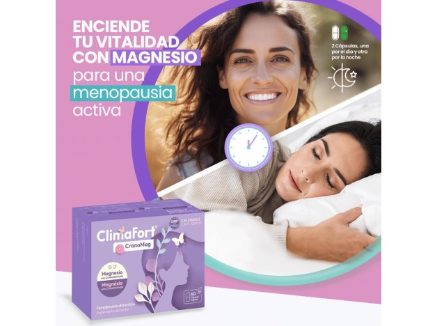 Niam Climafort Cronomag 60 Cápsulas Vegetales