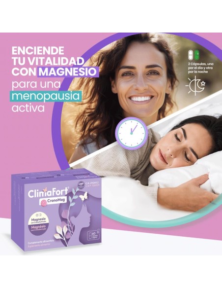 Niam Climafort Cronomag 60 Cápsulas Vegetales