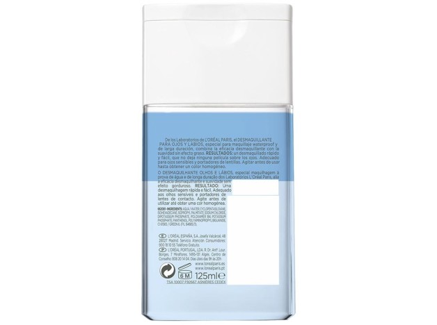 Desmaquillador Ojos Waterproof 125 Ml