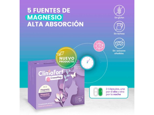 Niam Climafort Cronomag 60 Cápsulas Vegetales