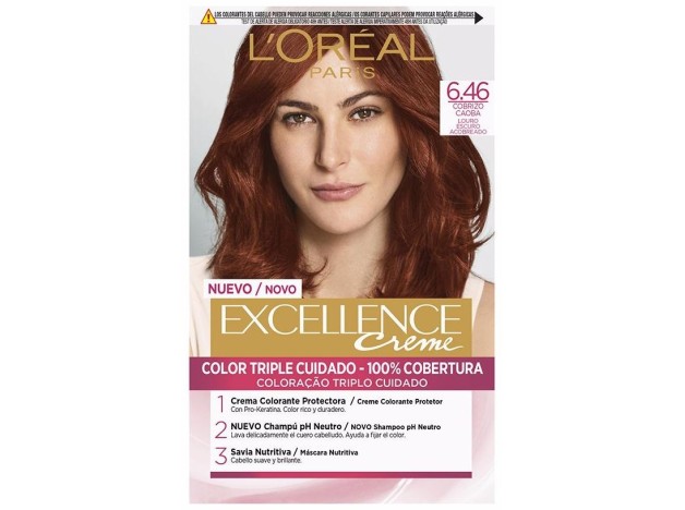 L'Oreal Set Excellence Creme Tinte Nº646 Dark...