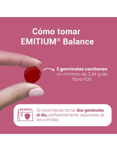 Niam Emitium Balance 60 Caramelos De Goma